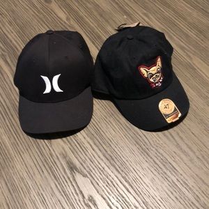 Men’s Hurley hat and 47 brand bundle